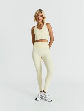 Sisterly Tribe Softsculpt Leggings - Lemonade